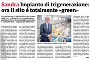 Fepa - Articolo - Impianto di trigenerazione