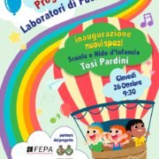 Locandina scuola e nido d’infanzia “Tosi Pardini”